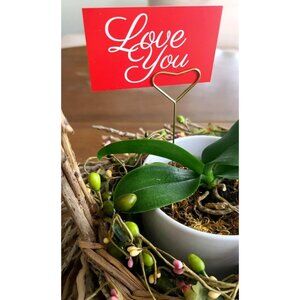 Floral Heart Picks and Cards